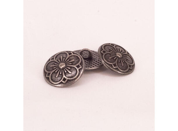 Tinnknapp, Møre mørk 20mm