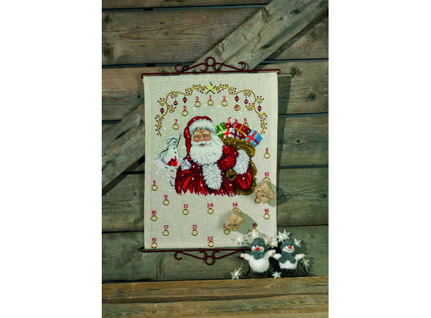 Permin, Adventskalender med nisse og snømann