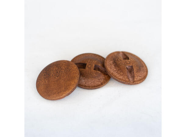 Treknapp, mørk oliven