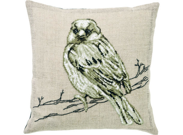 Permin pute, Evenweave gråspurv