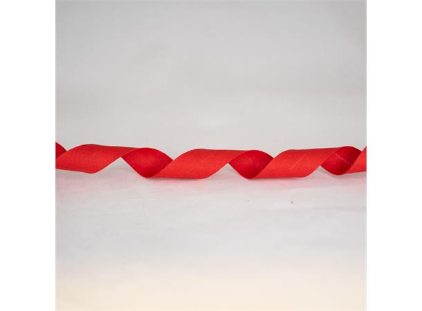 Skråbånd i bomull Rød, 20 mm