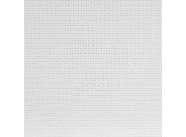 Broderistoff Aida, Brilliance 6,4 tr/cm hvit