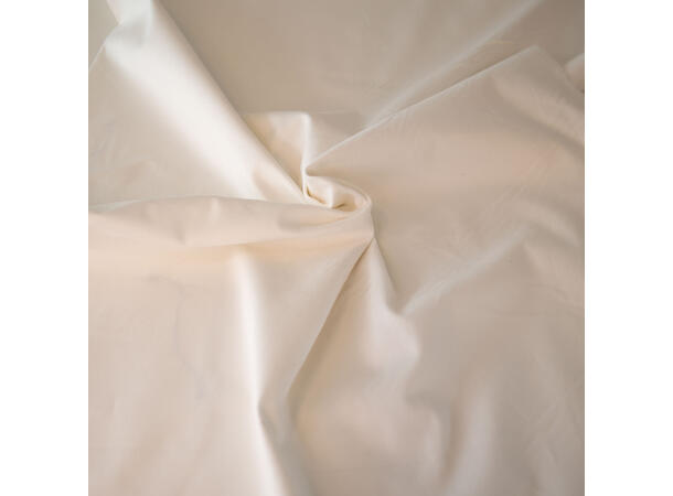 Ensfarget bomullstwill, optisk hvit