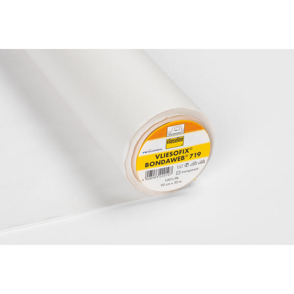 Vliesofix Bondaweb 719 Strykbart tosidig til applikasjoner