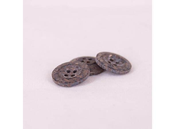 Knapp av resirkulert kokosnøtt 18mm