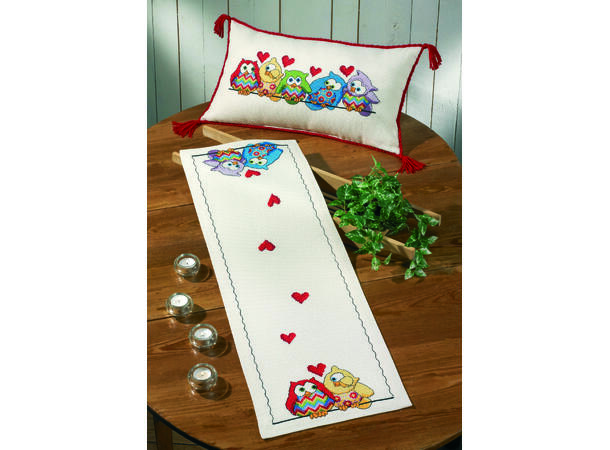 Permin, Pute ugler på rekke