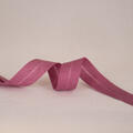 Skråbånd i bomull Gammelrosa, 20 mm