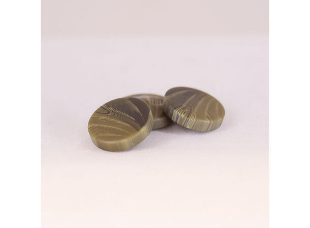 Blank knapp, grønn 20mm