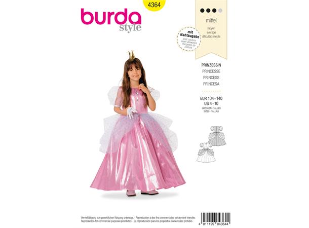 Burda 4364 -Prinsesse