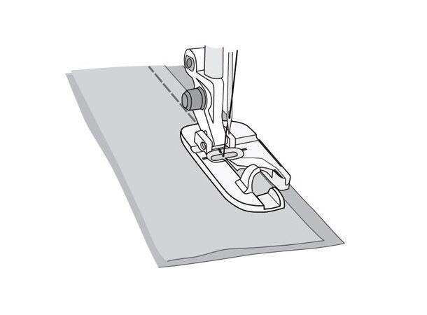 Husqvarna viking 9 mm Faldefot