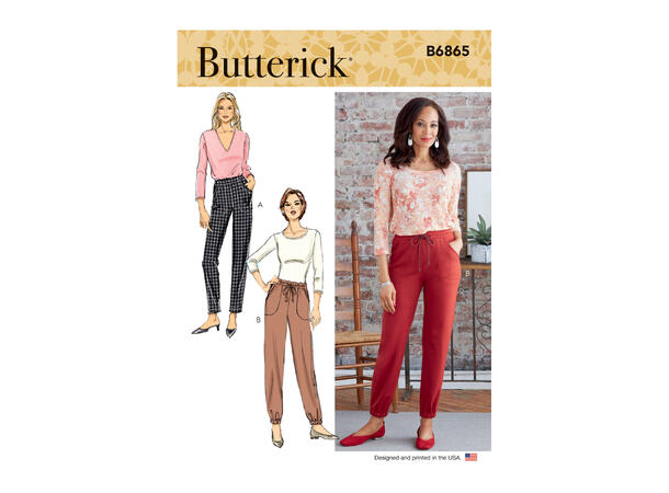 Butterick 6865, joggebukse