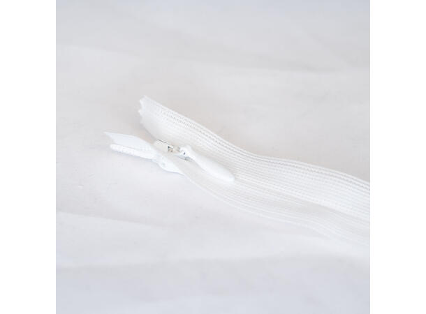 Ekstra tynn usynlig glidelås