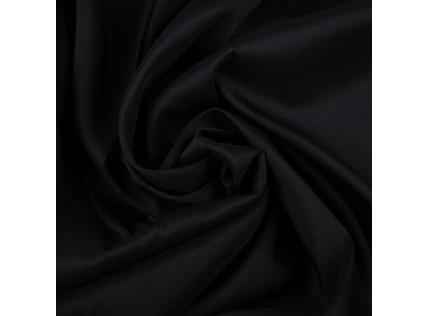 Elastisk fôrstoff, sort viskose