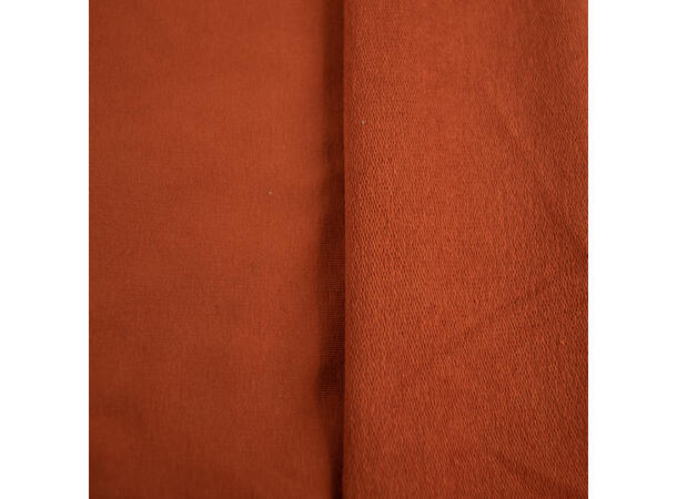 Ensfarget bomullsjersey, Brique