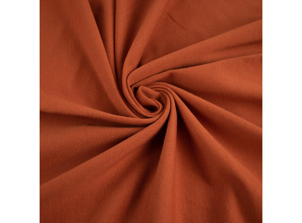 Ensfarget bomullsjersey, Brique