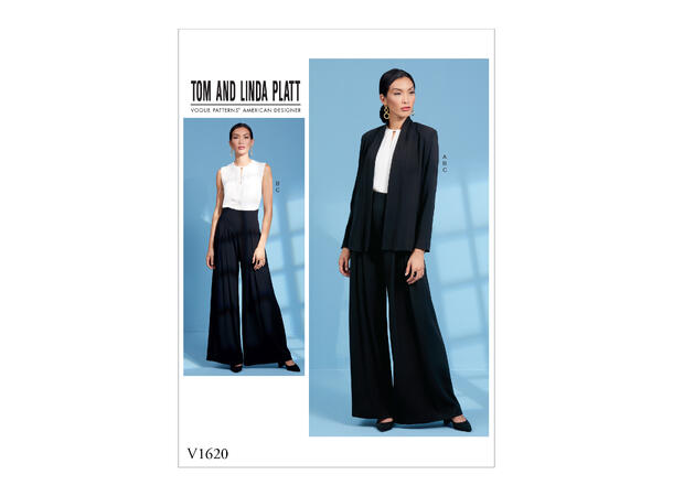 Vogue 1620 - Jakke, topp & bukse.