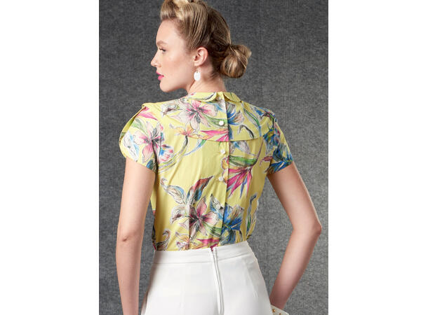 Vogue 1809 - vintage bluse.