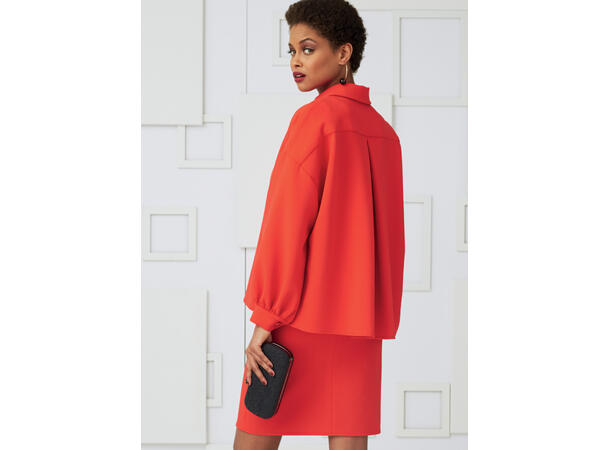 Vogue 9286 - Overdeler, skjørt og bukse.