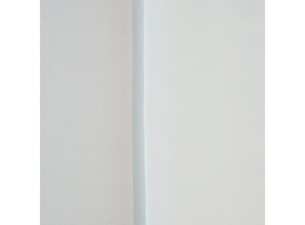 100% Sandvasket silke, Hvit