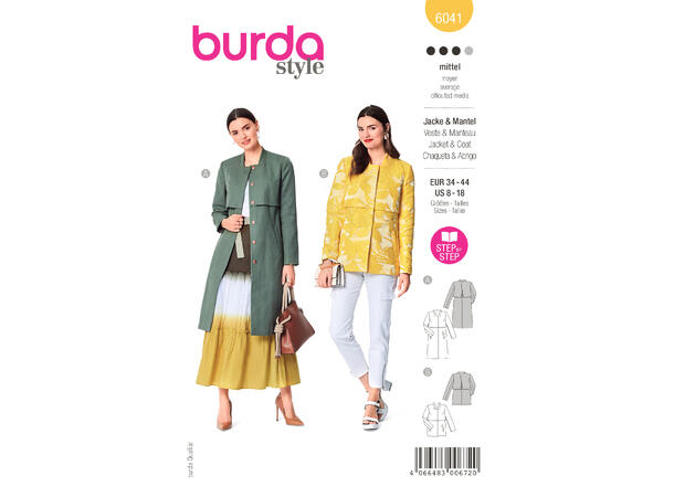 Burda 6041, Jakke & kåpe