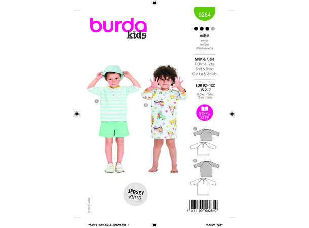 Burda 9284 - Kjole og genser