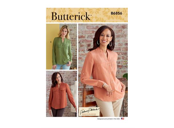 Butterick 6856 - Skjorte F5 (16-18-20-22-24)