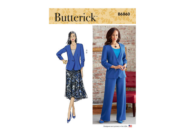 Butterick 6859, klessett