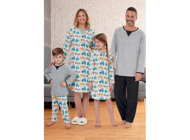 Butterick 6867, Pysjamas til familien