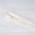 Ekstra tynn usynlig glidelås Ecru 40cm