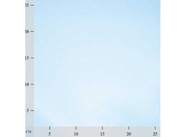 Ensfarget bevernylon av bomull og polyester, Lyseblå