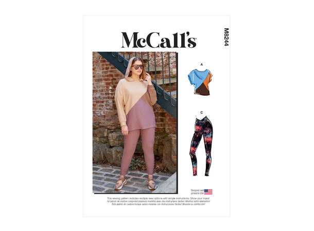 McCall's 8244 - Treningstøy.