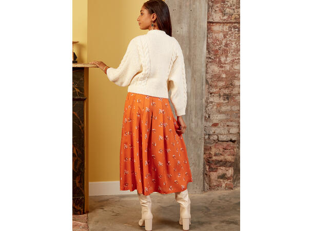 McCall's 8248 - Foldeskjørt.