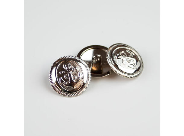 Metallknapp, Anker 23mm
