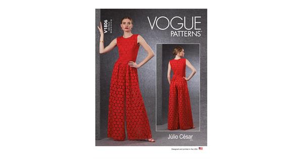 Vogue Jumpsuit V1806