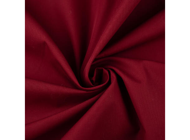 Anorakstoff, vannavstøtende poplin, rød