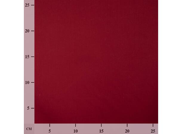 Anorakstoff, vannavstøtende poplin, rød