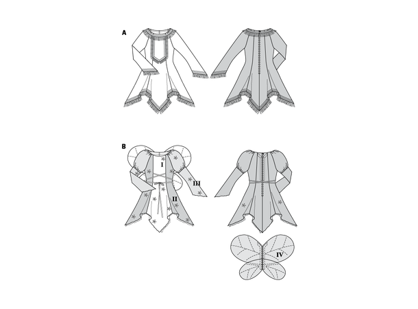 Burda 2432 - Amerikansk urfolk, fe