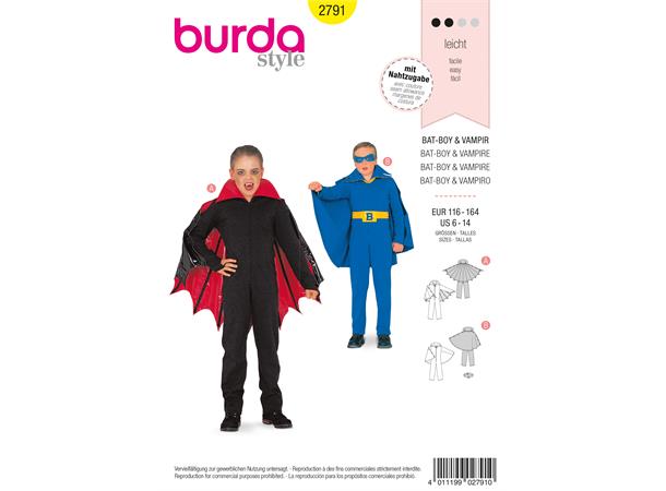 Burda 2791 - Bat-boy og vampyr
