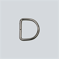 D-ring Sølvfarget 25 mm