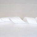 Foldeelastikk Hvit, 19mm bred