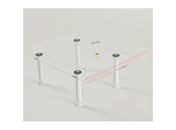 Juki MO-80 CB forlengelsesbord i plexiglass