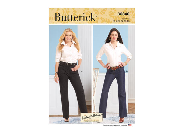 Butterick 6840, jeans