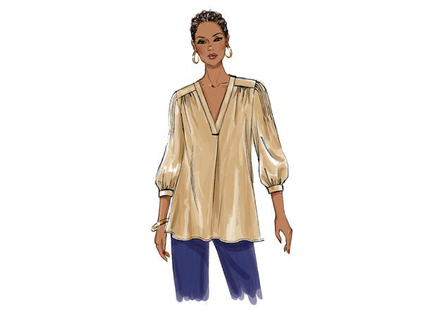 Butterick 6855, Bluse