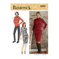Butterick 6858 - Genser, kjole, underdel ZZ (L-XL-XXL)