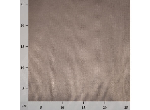 Ensfarget bevernylon av bomull og polyester, Grå