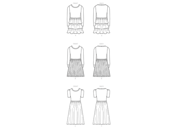 McCall's 8251 - Kjole til barn.