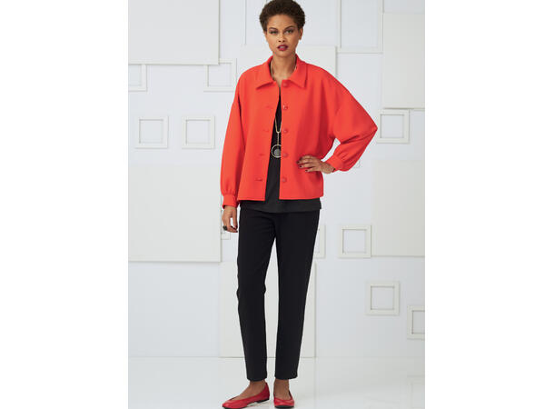 Vogue 9286 - Overdeler, skjørt og bukse.