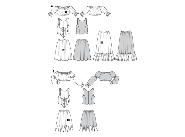 Burda 2422 - Piratkostyme