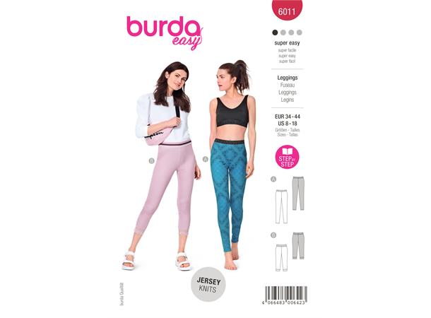 Burda 6011 - Leggings, tights