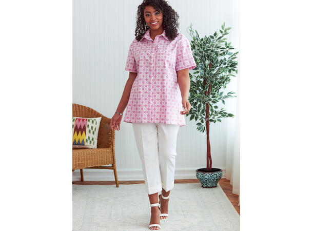 Butterick 6841, unisex skjorte